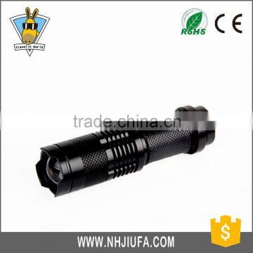 JF High glare led flashlight parts led flashlight Q5 aluminum led flashlight