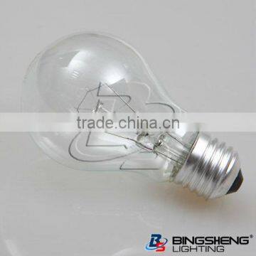 Uncapped bulbs for gls lamps 100W