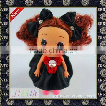 2013 new style plastic mini doll,vinyl small doll