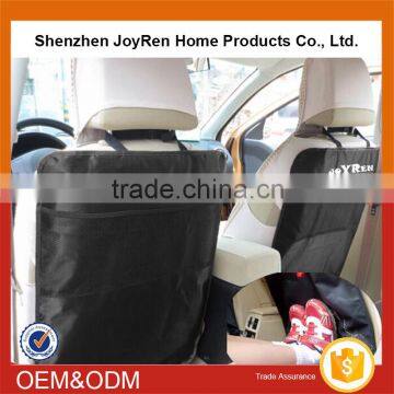 Classical Car Seat Kick Mat with Mesh Pocket