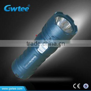 Hot selling matt paint surface night led rechargeable torch light