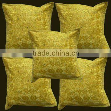 wholesale lots handmade handembroidered cushion covers india