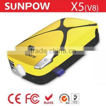 SUNPOW Multi-function small engine wireless car jump starter