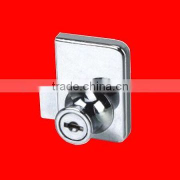 Zinc Alloy Blade Glass Door Lock Furniture Lock