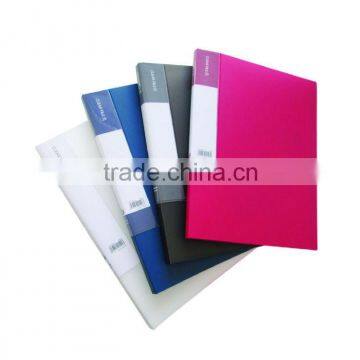 Clear File 236-20 pockets-durable PP film and favored color