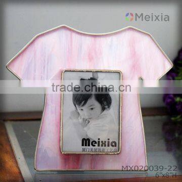 MX020039-22 China wholesale tiffany style stained glass photo picture frame for kids gift