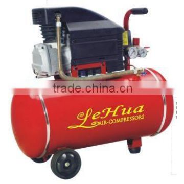 25L 50L 2HP Portable Direct Driven Air Compressor with 2 Pressure Gauges