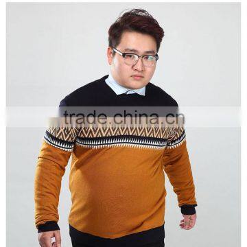 New men's cashmere plus thick fat add fertilizer increased thermal underwear