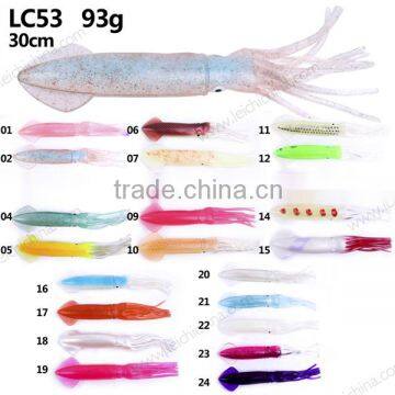 Wholesale high quality free sample squid fishing lure