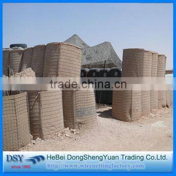 Military gabion welded hesco barrier hot dip galvanized hesco barrier mil10 best selling hesco baskets for sale