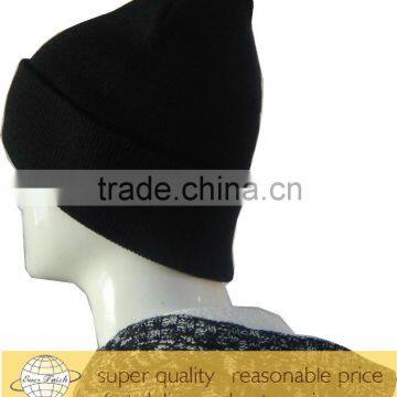 100%basic cotton beanies winter headwear