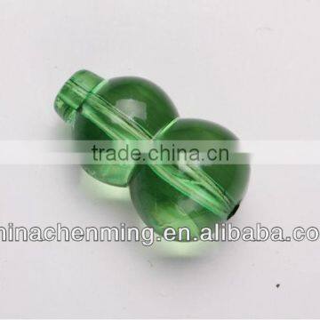 modern acrylic gourd decoration beads