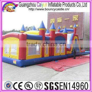 2015 Top Sale Adult Bounce House Obstacle Course