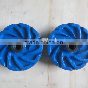 Standard metal or rubber slurry pump high pressure pump impeller