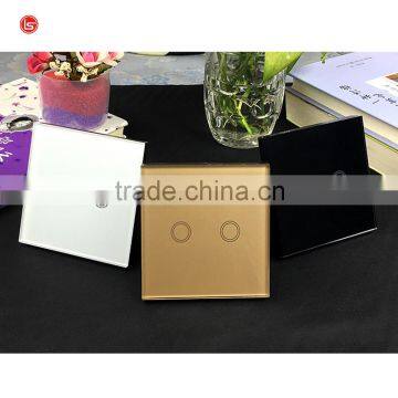 1gang 1way EU Standard, Remote Switch, Crystal Glass Panel Wall Light Remote Touch Switch photo-4