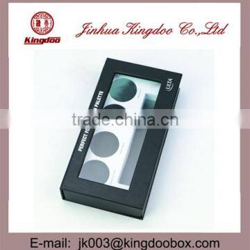 Jinhua Supplier Handmade Paper Cosmetics Box paper box with clear window
