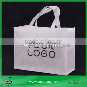 Sinicline Customized Small Non-woven Bag for Gift PackingSinicline Customized Endurable and Stable White Non-woven Bag photo-2