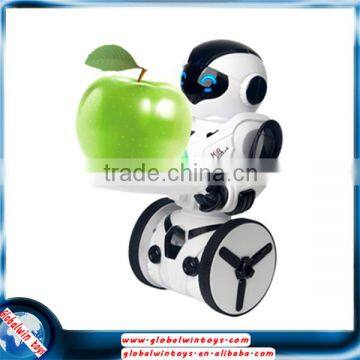 2.4GHz rc robot waiter, smart battery operated dancing&fighting robot