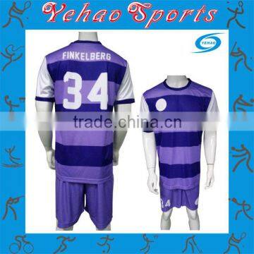 Cheap custom sublimated soccer uniform set