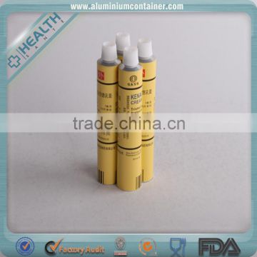 face cleaning aluminum Collapsible Tube for cosmetics packaging