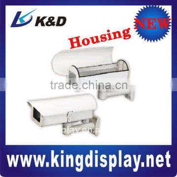 Indoor/Outdoor ALUMINIUM beige cctv camera Housing