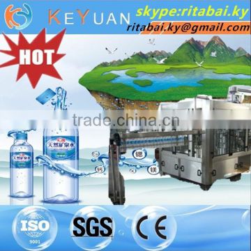 Automatic Mineral Water Plant / Spring Water Filling Machine / Pure Water Bottling Line