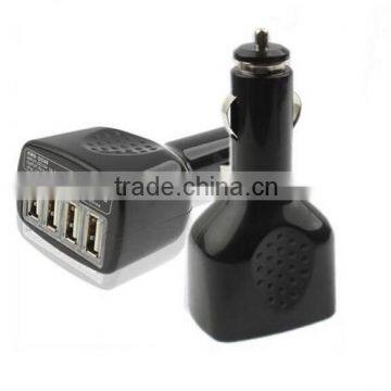 Multiple USB car charger ,retractable car chargers 5 port 5.1a car charger high output