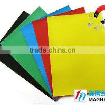 factory directly wholesale Flexible rubber magnet with Color PVC A3 A4 A5 sizes