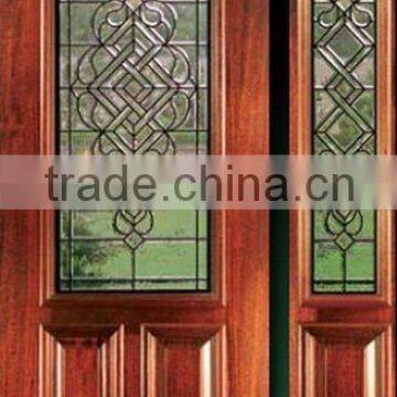 Unequal Double Glass Doors Design Exterior DJ-S9111MSO-6