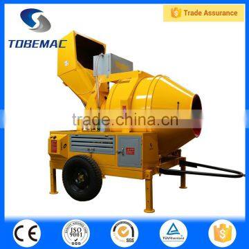 TOBEMAC JZF 350-B Hydraulic Diesel Concrete Mixer