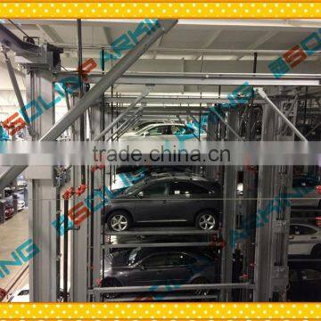 2 Years Part of Warranty Powder Coating Hydraulic Emergency Stop Button Anti-corrosion Finish Automatic Smart Car Parking Lift