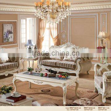 Recliner Sofa Mechanism Antique Wood Sofa Frame High End Restaurant Furniture photo-6