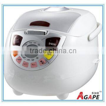 4L NEW CREATIVE MULTI SQUARE RICE COOKER ELECTRIC KITCHEN APPLIANCE,110-240V,LCD DISPLAY