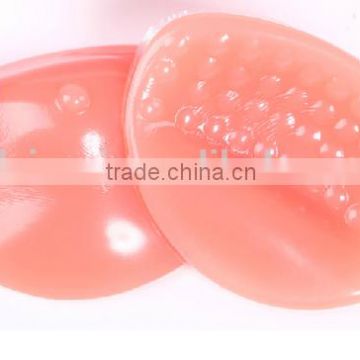 Nude Silicone Bra Pad For Massage With Nipple silicon breast pads