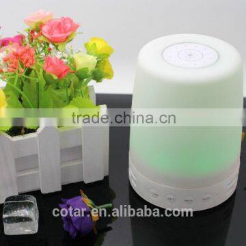 2016 AJ99 Wireless Touch Sensor Color Changing Led Table Desk Night Lamp With Portable Mini Speaker Bluetooth photo-2