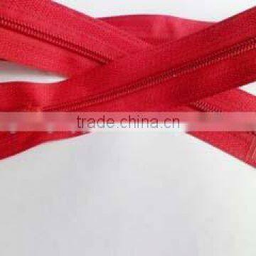 3# plastic nylon zipper fastener open end zipper auto-lock slider jacket zipper