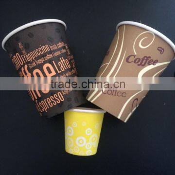 customized disposable paper cup with lid & fancy cake or food paper box