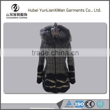 Model 100% Polyester Women Padding Jacket for the Winter