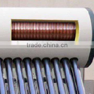 solar water heater with copper coil