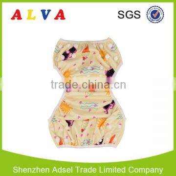 Alva New Pattern Summer Beach Style Swim Diaper Reusable Swimming Diaper photo-4