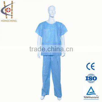 Cheap disposable blue doctor clothing waterproof