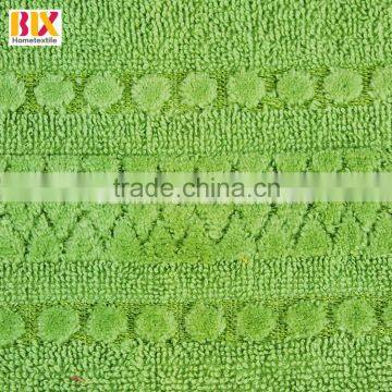 Cheap Wholesale 100% Cotton Hand Terry Towel, Green Color Towel photo-4