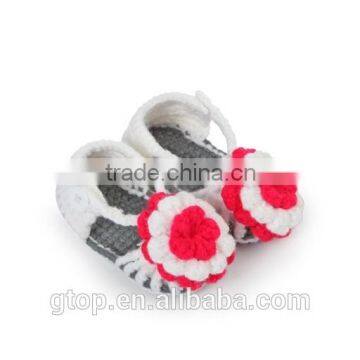 Wholesale Baby Handmade Crochet Shoes Supplier for 1-10 months old S-0027