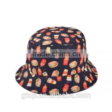 Fashion Bucket Hat Boonie Outdoor Cap print