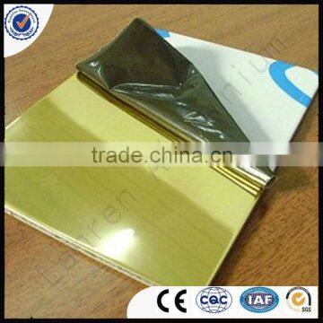 can be easily processed and fabricated aluminum composite panels PE(Polyester) PVDF (Polyvinylidene Fluoride)