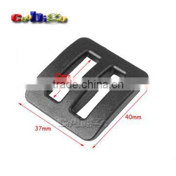 1" Webbing Plastic Strong Tri-Glide Slider Adjustable Buckle Hardware for Outdoor Backpack Apparel Straps #FLC454-B