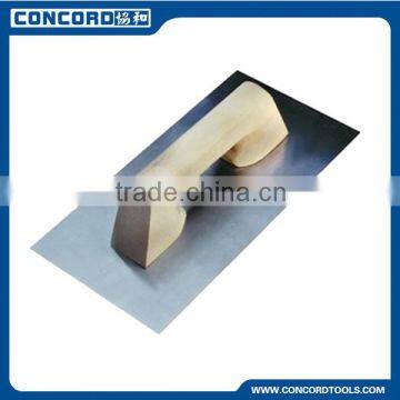 300mm Wooden Handle and Carbon Steel Blade Plastering Trowel construction concrete hand tool