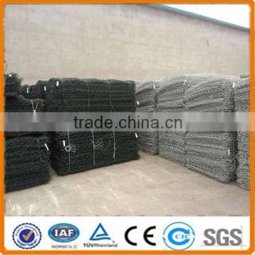 PVC coated hexagonal mesh Gabion Baskets