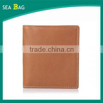 2016 hot selling Genuine Leather bifold Wallet for men