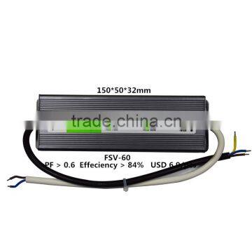 60w 12v ip67 waterproof led driver with CE & RoHs certification                        
                                                                                Supplier's Choice